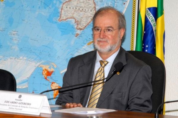O ex-senador e ex-governador de Minas Gerais Eduardo Azeredo