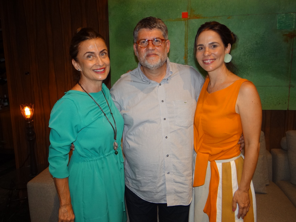 Maria Tereza do Amaral Nader, João Ronaldo Copolillo e Juliana do Amaral Vervloet. Crédito: RF Comunicação