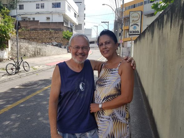 Familiares compareceram para apoiar os filhos no Enem por Carlos Alberto Silva