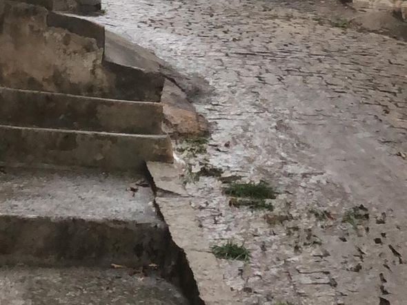 Casas ficaram destalhas em Alegre por Internauta