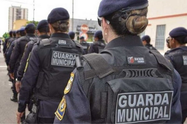 Agentes da guarda municipal. Crédito: Divulgação
