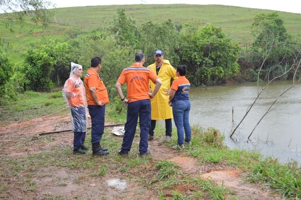 Defensoria Civil fez vistoria em barragem com risco de rompimento em Santa Leopoldina. Crédito: Christian do Nascimento