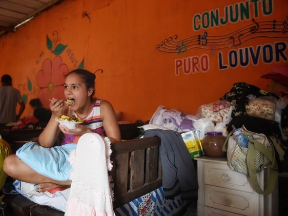 Vítimas das chuvas em abrigos no bairro Novo Horizonte, em Cariacica por Vitor Jubini | A Gazeta