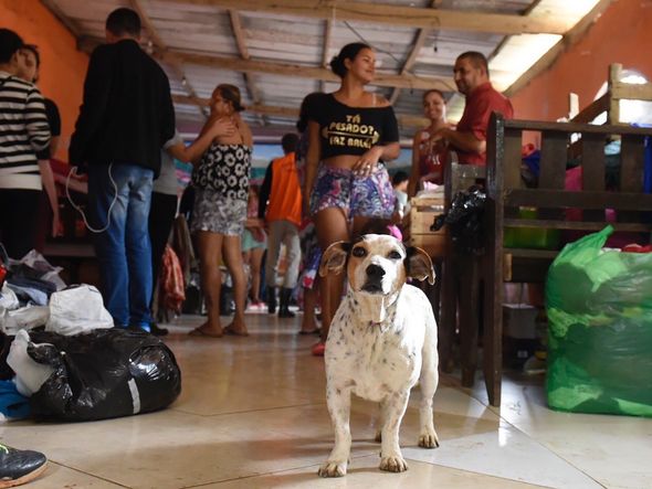 Vítimas das chuvas em abrigos no bairro Novo Horizonte, em Cariacica por Vitor Jubini | A Gazeta