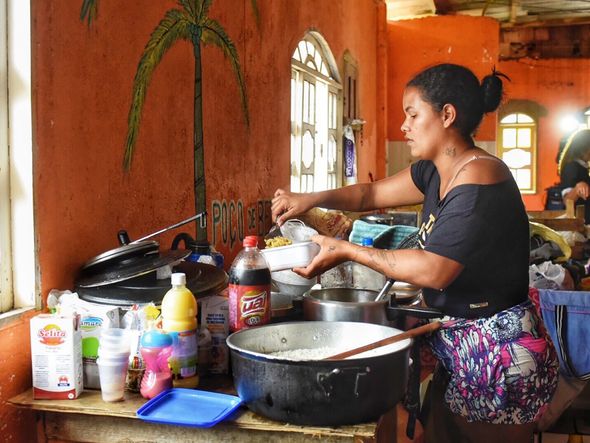 Vítimas das chuvas em abrigos no bairro Novo Horizonte, em Cariacica por Vitor Jubini | A Gazeta