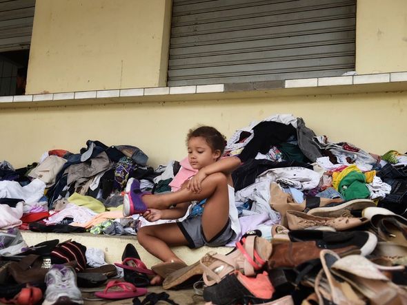 Vítimas das chuvas em abrigos no bairro Novo Horizonte, em Cariacica por Vitor Jubini | A Gazeta