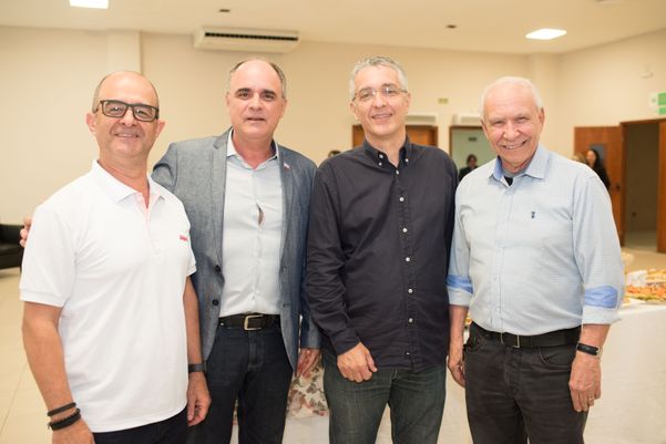 Liemar Pretti, Ricardo Chiabai, Carlos Bressan e Helio  Schneider. Crédito: Monica Zorzanelli