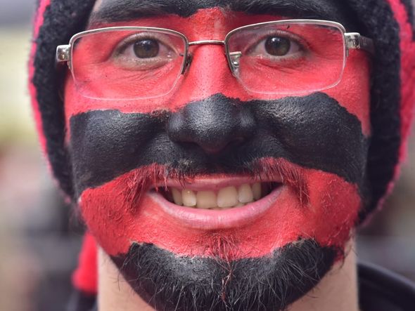 Torcedores do Flamengo esperam a final da Libertadores no Triângulo por Ricardo Medeiros