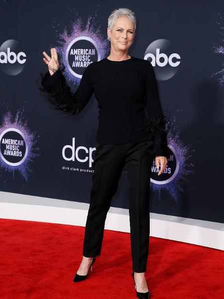 Jamie Lee Curtis no Ama 2019 por AFP