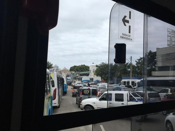 Trânsito na Terceira Ponte por Internauta