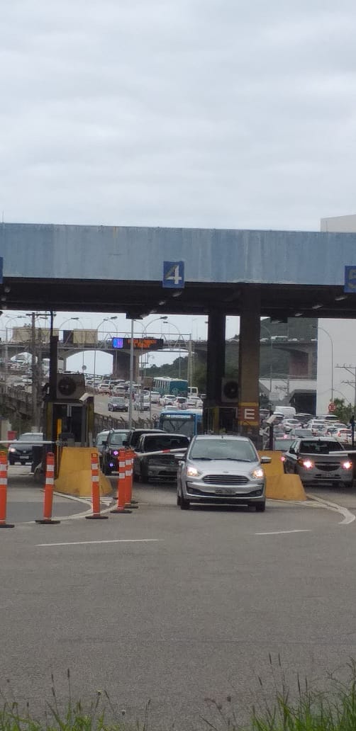 Trânsito na Terceira Ponte por Internauta