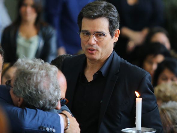 28/11/2019 - O apresentador Celso Portiolli durante o velório do apresentador Augusto Liberato, o Gugu, realizado na Assembleia Legislativa de São Paulo (Alesp), na zona sul da capital paulista, nesta quinta-feira, 28 por ROBSON ROCHA/AGÊNCIA F8/ESTADÃO CONTEÚDO