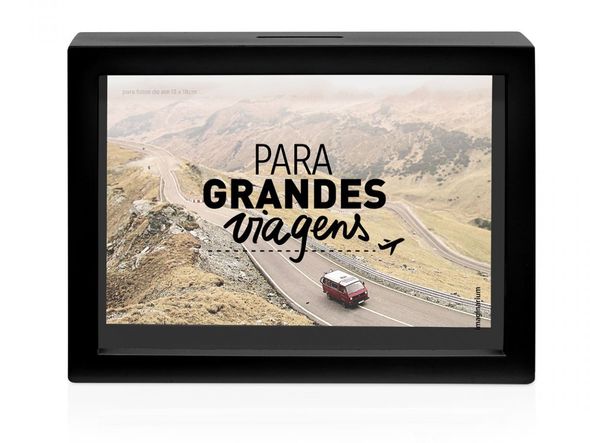 IMAGINARIUM| cofre porta-retrato 'grandes viagens' de 69,90 por 39,90 por Divulgação