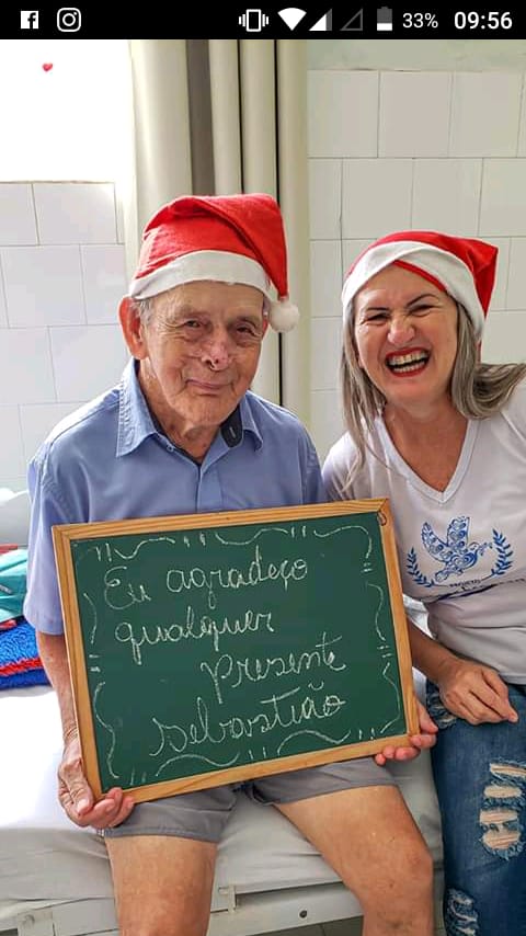 Abrigo de idosos de Muqui faz campanha para presentes por Divulgação