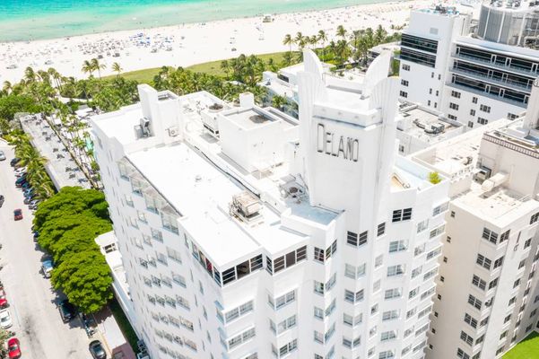 Hotel Delano South Beach, em Miami, também está com 50% de desconto. Crédito:  (sbe/Divulgação)