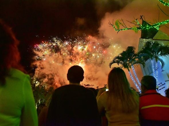 Abertura da decoração de Natal em domingos Martins  por Fernando Madeira 
