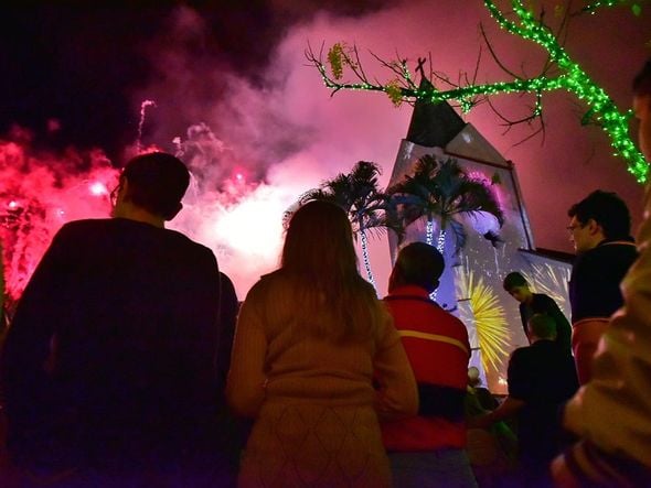 Abertura da decoração de Natal em domingos Martins  por Fernando Madeira 