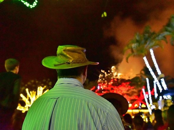 Abertura da decoração de Natal em domingos Martins  por Fernando Madeira 