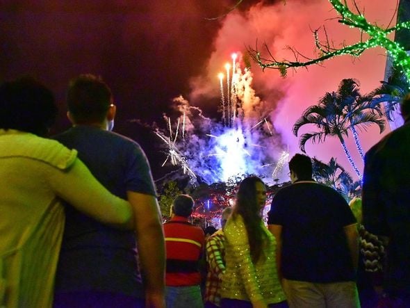 Abertura da decoração de Natal em domingos Martins  por Fernando Madeira 