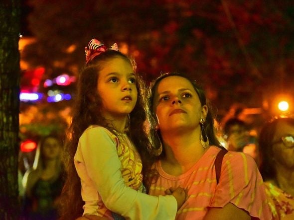 Inauguração da decoração de Natal  por Fernando Madeira 