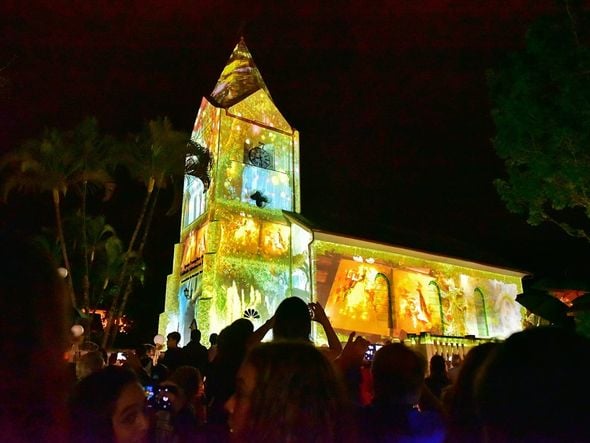 Inauguração da decoração de Natal de Domingos Martins  por Fernando Madeira 