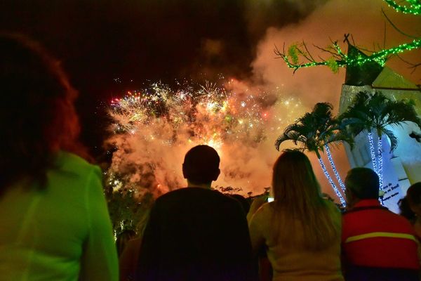 Abertura da decoração de Natal em domingos Martins  por Fernando Madeira 