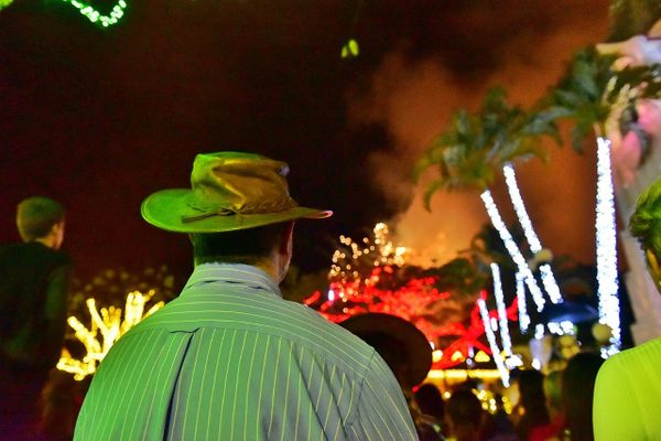 Abertura da decoração de Natal em domingos Martins  por Fernando Madeira 