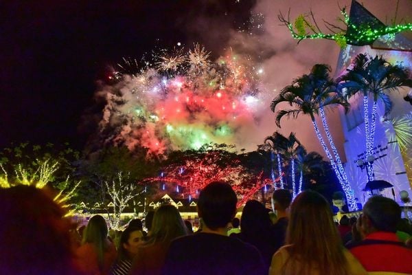 Abertura da decoração de Natal em domingos Martins  por Fernando Madeira 