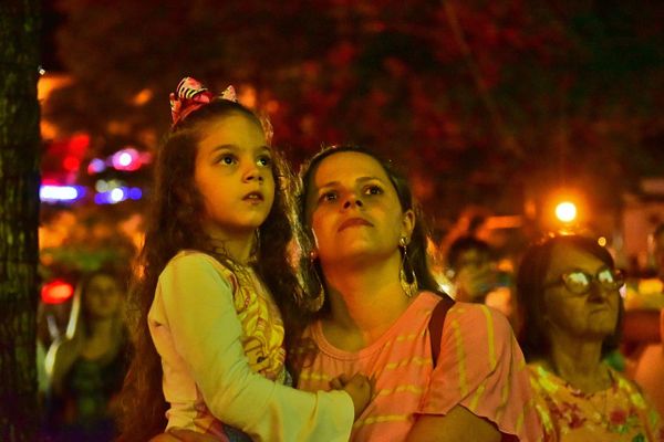 Inauguração da decoração de Natal  por Fernando Madeira 