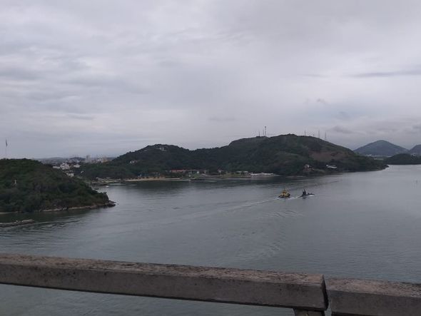 Chegada do submarino ao Porto de Vitória por Kaique Dias