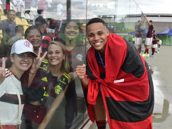 Data: 01/12/2019 - ES - Cariacica - Final do Campeonato Brasileiro Sub 20, entre Palmeiras e Flamengo. O time Rubro Negro sagrou-se campeão, vencendo por 3 x 0, no Kleber Andrade - Editoria: Esportes - Foto: Fernando Madeira - GZ por Fernando Madeira