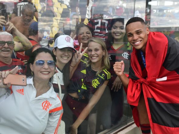 Data: 01/12/2019 - ES - Cariacica - Final do Campeonato Brasileiro Sub 20, entre Palmeiras e Flamengo. O time Rubro Negro sagrou-se campeão, vencendo por 3 x 0, no Kleber Andrade - Editoria: Esportes - Foto: Fernando Madeira - GZ por Fernando Madeira