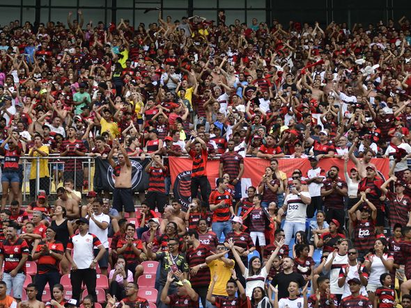 Data: 01/12/2019 - ES - Cariacica - Final do Campeonato Brasileiro Sub 20, entre Palmeiras e Flamengo. O time Rubro Negro sagrou-se campeão, vencendo por 3 x 0, no Kleber Andrade - Editoria: Esportes - Foto: Fernando Madeira - GZ por Fernando Madeira