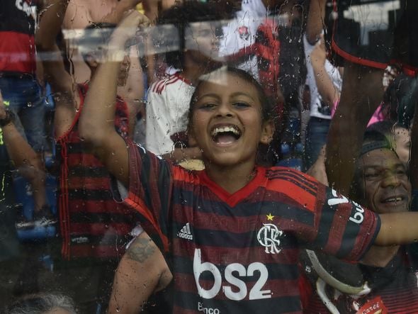 Data: 01/12/2019 - ES - Cariacica - Final do Campeonato Brasileiro Sub 20, entre Palmeiras e Flamengo. O time Rubro Negro sagrou-se campeão, vencendo por 3 x 0, no Kleber Andrade - Editoria: Esportes - Foto: Fernando Madeira - GZ por Fernando Madeira