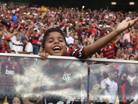 Data: 01/12/2019 - ES - Cariacica - Final do Campeonato Brasileiro Sub 20, entre Palmeiras e Flamengo. O time Rubro Negro sagrou-se campeão, vencendo por 3 x 0, no Kleber Andrade - Editoria: Esportes - Foto: Fernando Madeira - GZ por Fernando Madeira