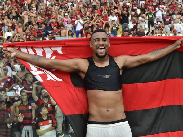 Data: 01/12/2019 - ES - Cariacica - Final do Campeonato Brasileiro Sub 20, entre Palmeiras e Flamengo. O time Rubro Negro sagrou-se campeão, vencendo por 3 x 0, no Kleber Andrade - Editoria: Esportes - Foto: Fernando Madeira - GZ por Fernando Madeira