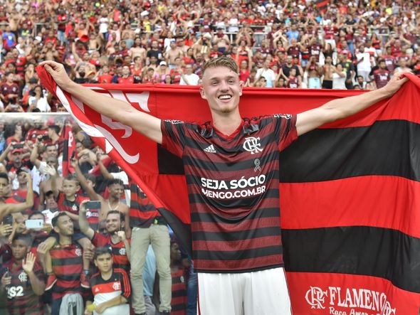 Data: 01/12/2019 - ES - Cariacica - Final do Campeonato Brasileiro Sub 20, entre Palmeiras e Flamengo. O time Rubro Negro sagrou-se campeão, vencendo por 3 x 0, no Kleber Andrade - Editoria: Esportes - Foto: Fernando Madeira - GZ por Fernando Madeira