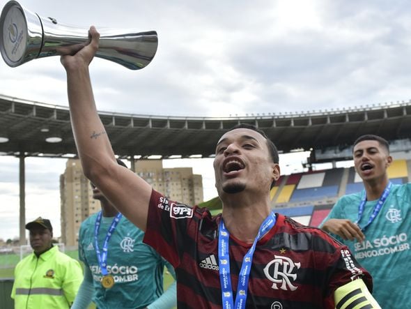 Data: 01/12/2019 - ES - Cariacica - Final do Campeonato Brasileiro Sub 20, entre Palmeiras e Flamengo. O time Rubro Negro sagrou-se campeão, vencendo por 3 x 0, no Kleber Andrade - Editoria: Esportes - Foto: Fernando Madeira - GZ por Fernando Madeira