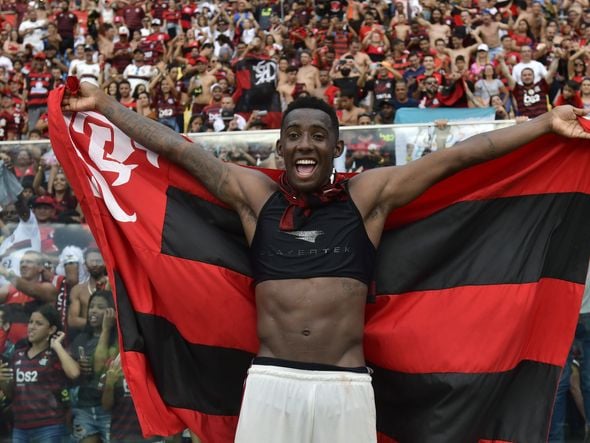 Data: 01/12/2019 - ES - Cariacica - Final do Campeonato Brasileiro Sub 20, entre Palmeiras e Flamengo. O time Rubro Negro sagrou-se campeão, vencendo por 3 x 0, no Kleber Andrade - Editoria: Esportes - Foto: Fernando Madeira - GZ por Fernando Madeira