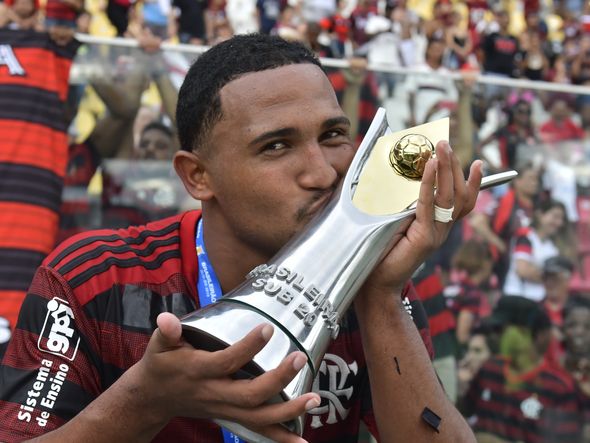 Data: 01/12/2019 - ES - Cariacica - Final do Campeonato Brasileiro Sub 20, entre Palmeiras e Flamengo. O time Rubro Negro sagrou-se campeão, vencendo por 3 x 0, no Kleber Andrade - Editoria: Esportes - Foto: Fernando Madeira - GZ por Fernando Madeira