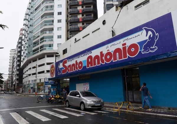 Supermercados Santo Antônio, em Guarapari. Crédito: Carlos Alberto Silva