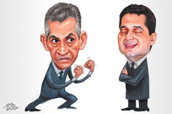 Enivaldo chama Gandini para a briga. Crédito: Amarildo