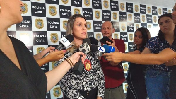 Delegada fala sobre prisão de empresária que deu golpe de R$ 500. Crédito: Esthefany Mesquita