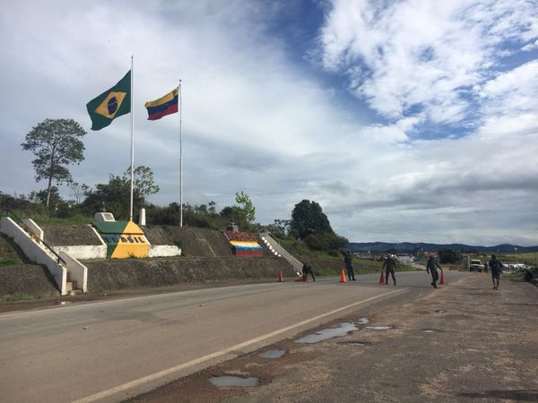 Fronteira entre o Brasil e Venezuela