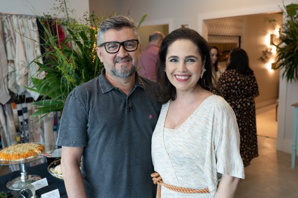 Geraldo Lino e Claudia Júdice. Crédito: Cacá Lima