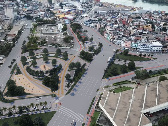 Governo divulga imagens do novo projeto do Portal do Príncipe por Divulgação