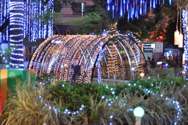 Decoração de Natal de Guaçuí faz sucesso no Caparaó por Leo Ola