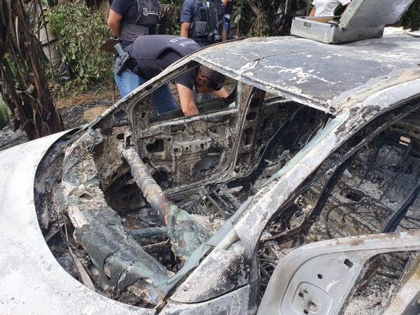 Carro de motorista de aplicativo é queimado durante sequestro por Isaac Ribeiro