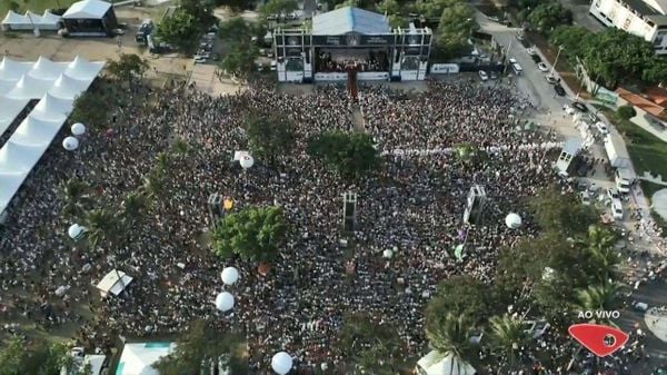 Evento reúne milhares de pessoas de todo país e até do exterior. Crédito: TV Gazeta