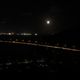 A lua cheia apareceu no céu de Vitória na última sexta-feira (13) do ano